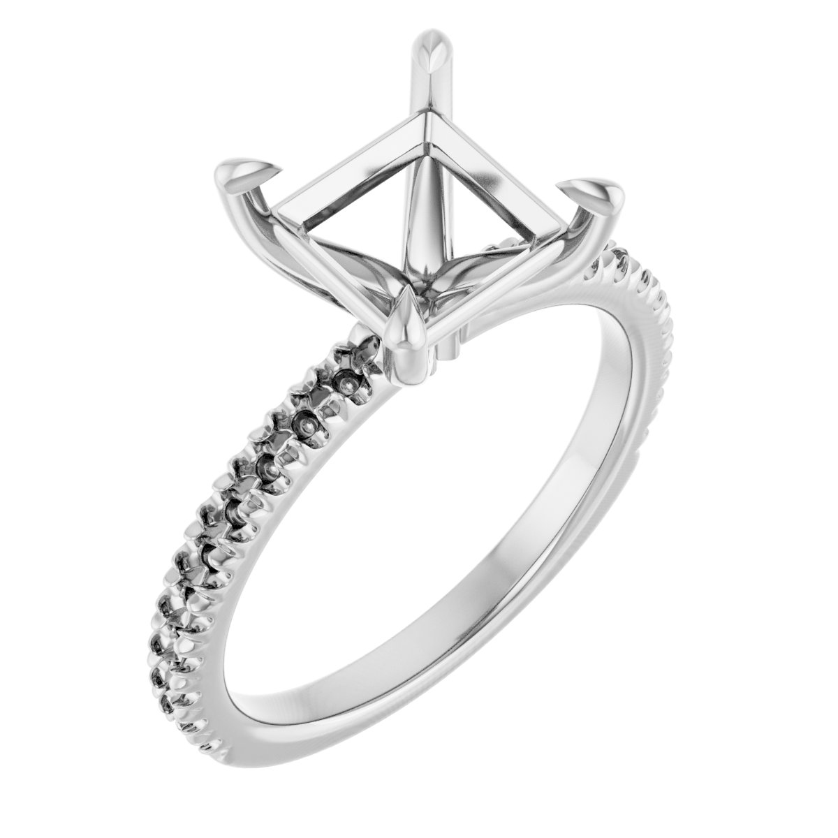 Claw-Prong Engagement Ring