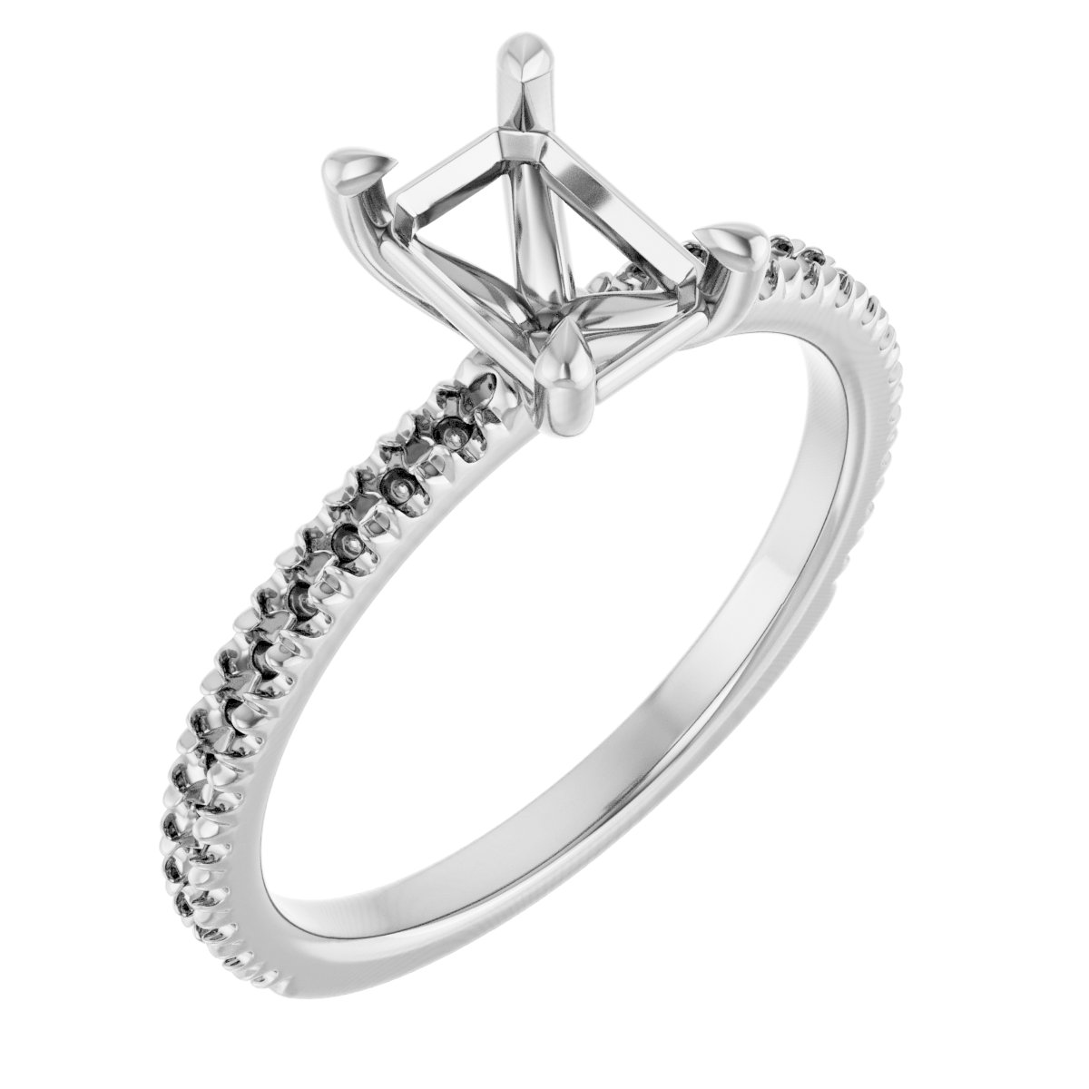 Claw-Prong Engagement Ring
