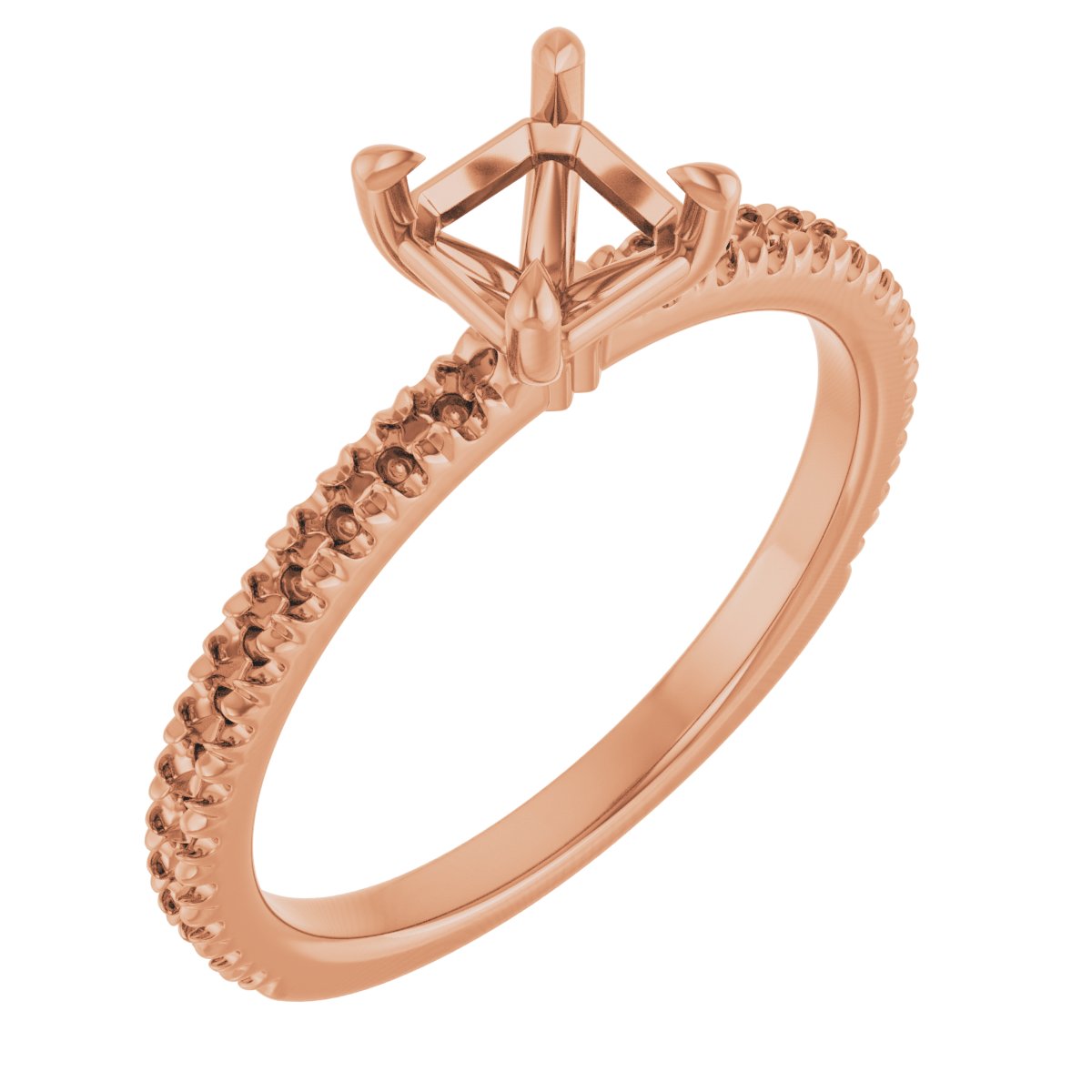 Claw-Prong Engagement Ring