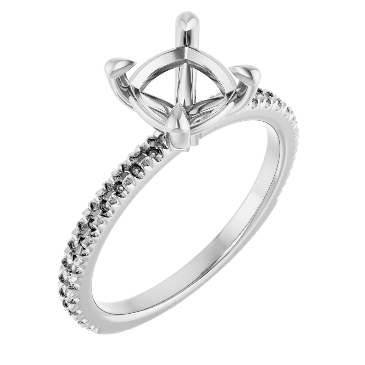 Claw-Prong Engagement Ring