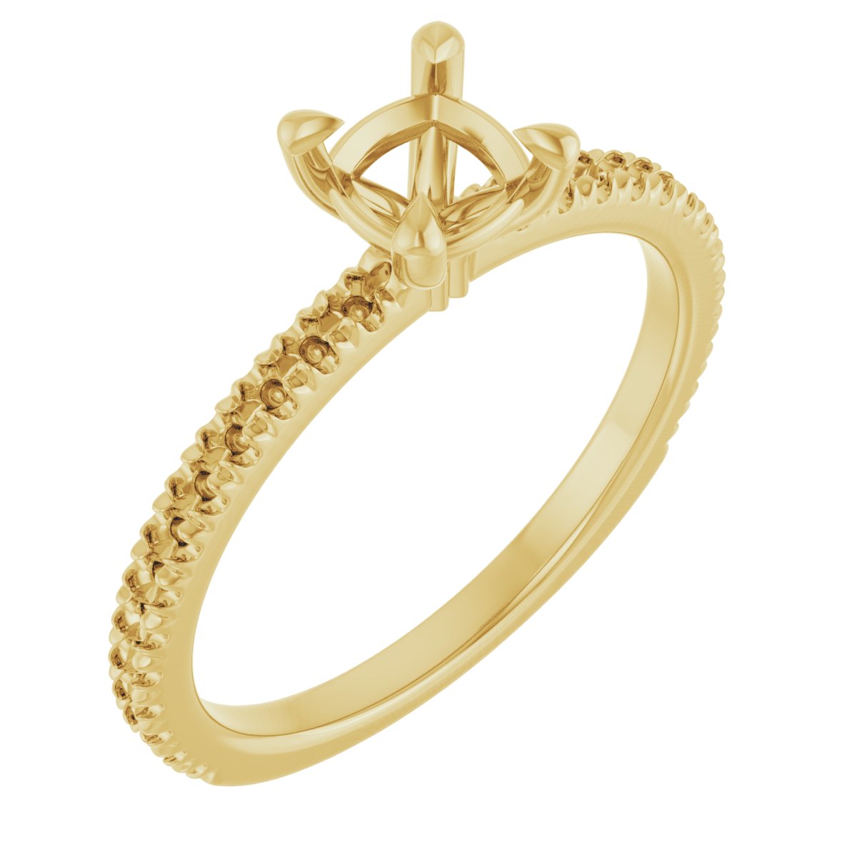 Claw-Prong Engagement Ring