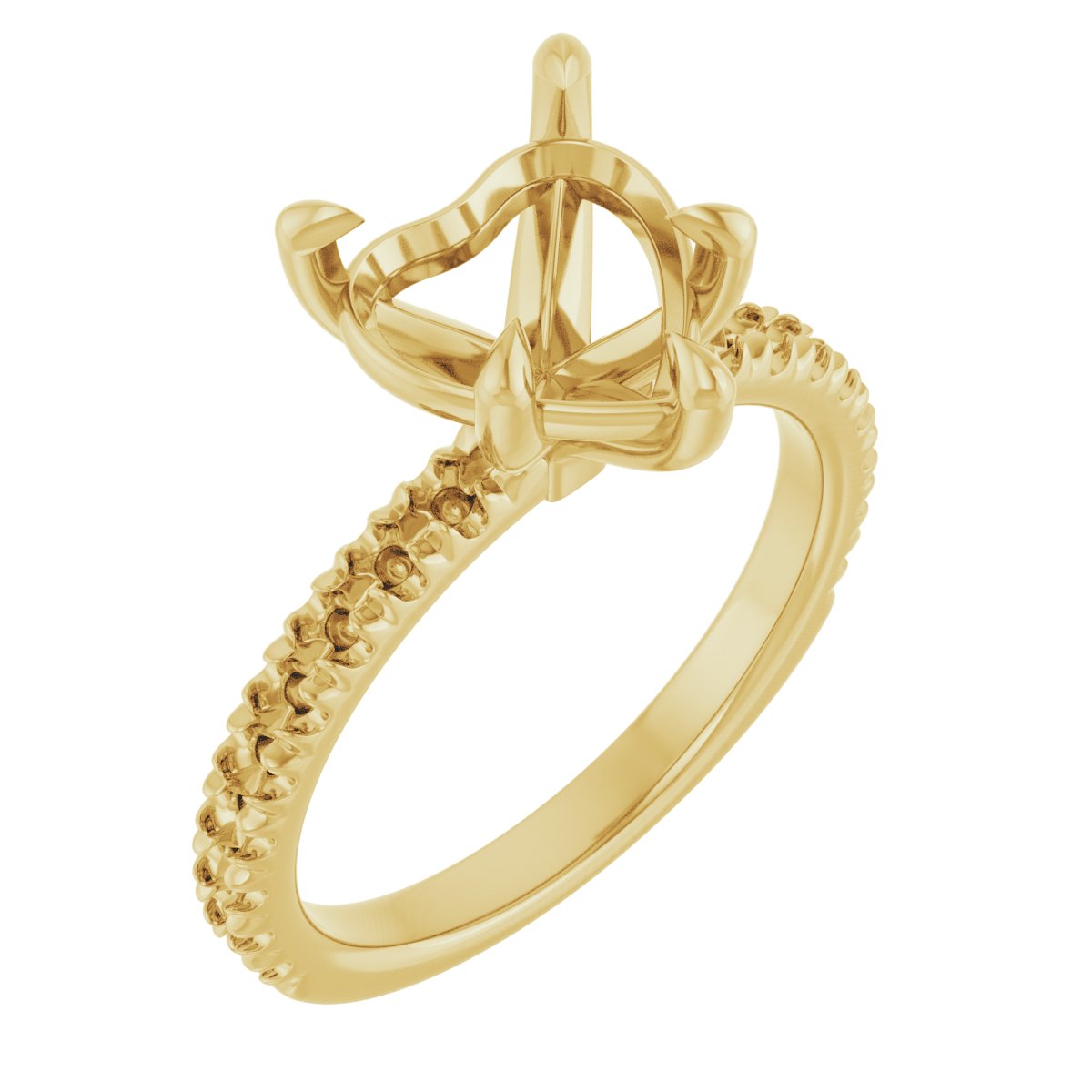 Claw-Prong Engagement Ring