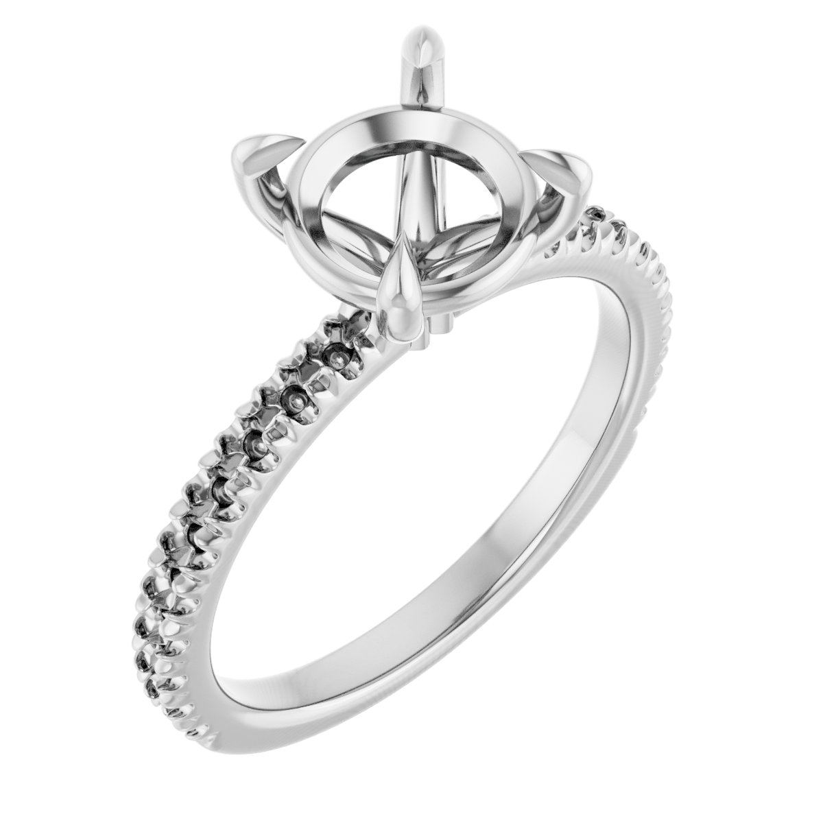 Claw-Prong Engagement Ring