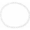 13mm Sterling Silver Endless Chain 36 inch Ref 663660