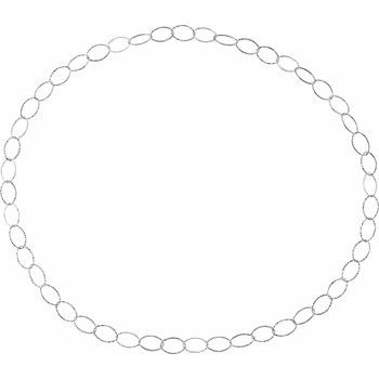13mm Sterling Silver Endless Chain 36 inch Ref 663660