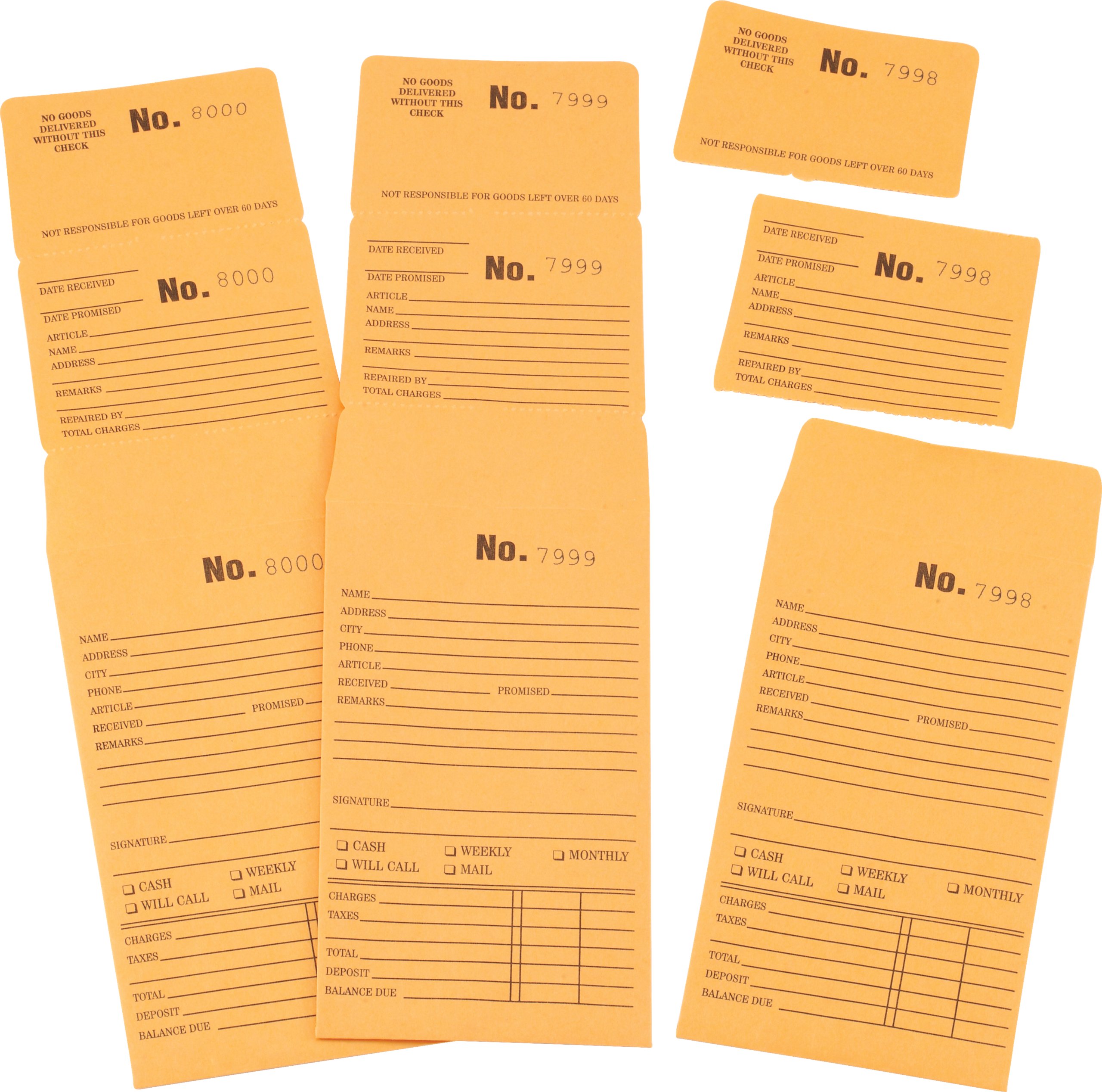 Grobet USA® Triple Duty Repair Envelopes 4001-5000  