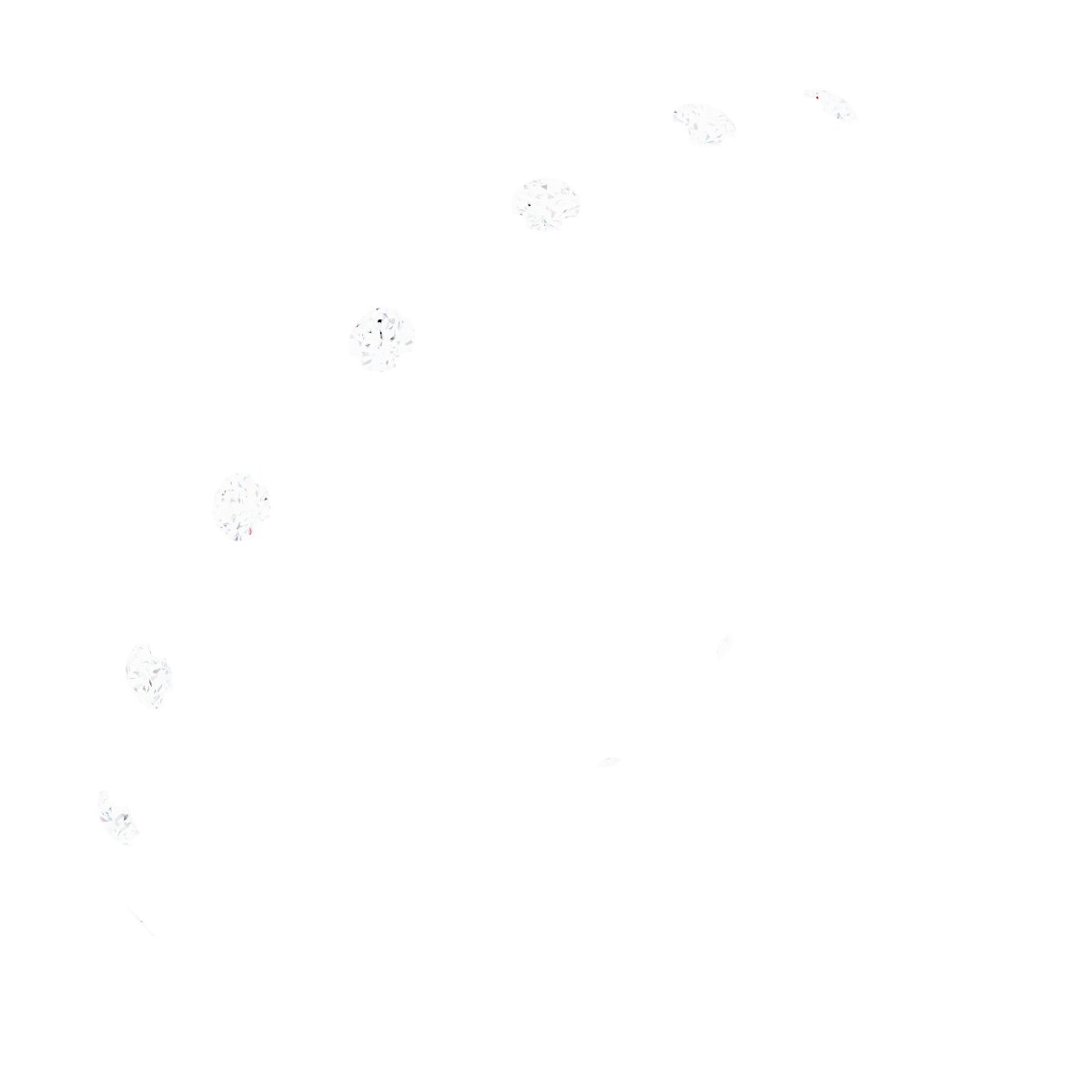 14K White Gold .07 CTW Natural Diamond Eternity Band Size 4