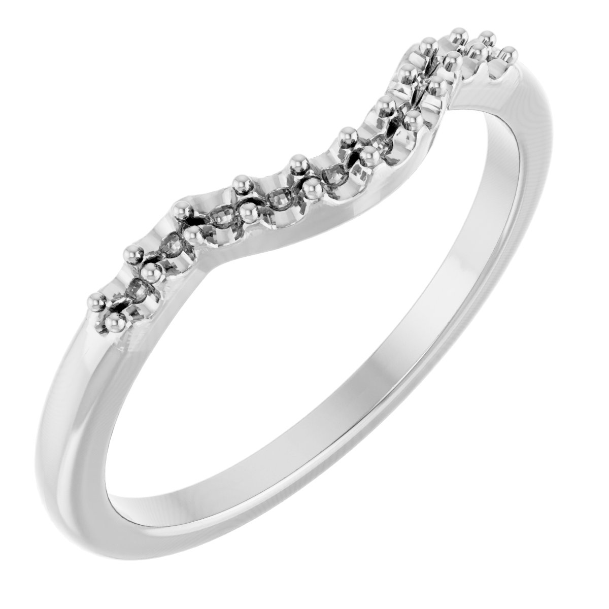 Accented Engagement Ring or Band