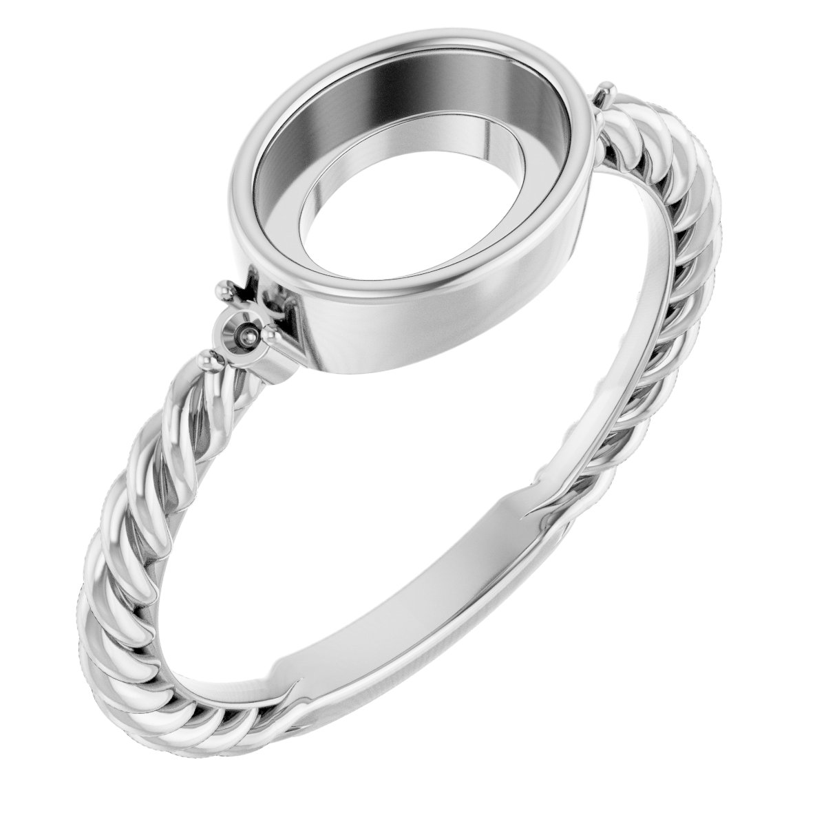 Accented Cabochon Ring