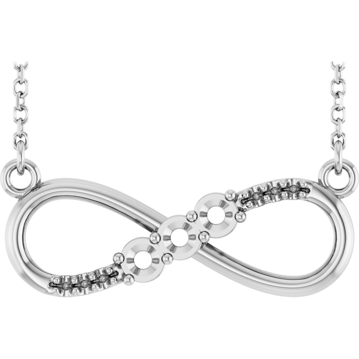 Family Infinity-Inspired Necklace