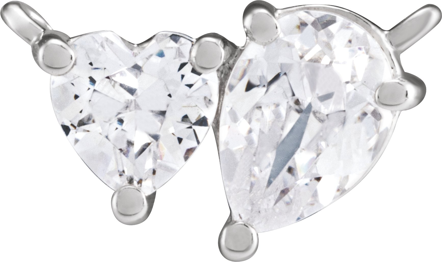 Two-Stone Necklace Center