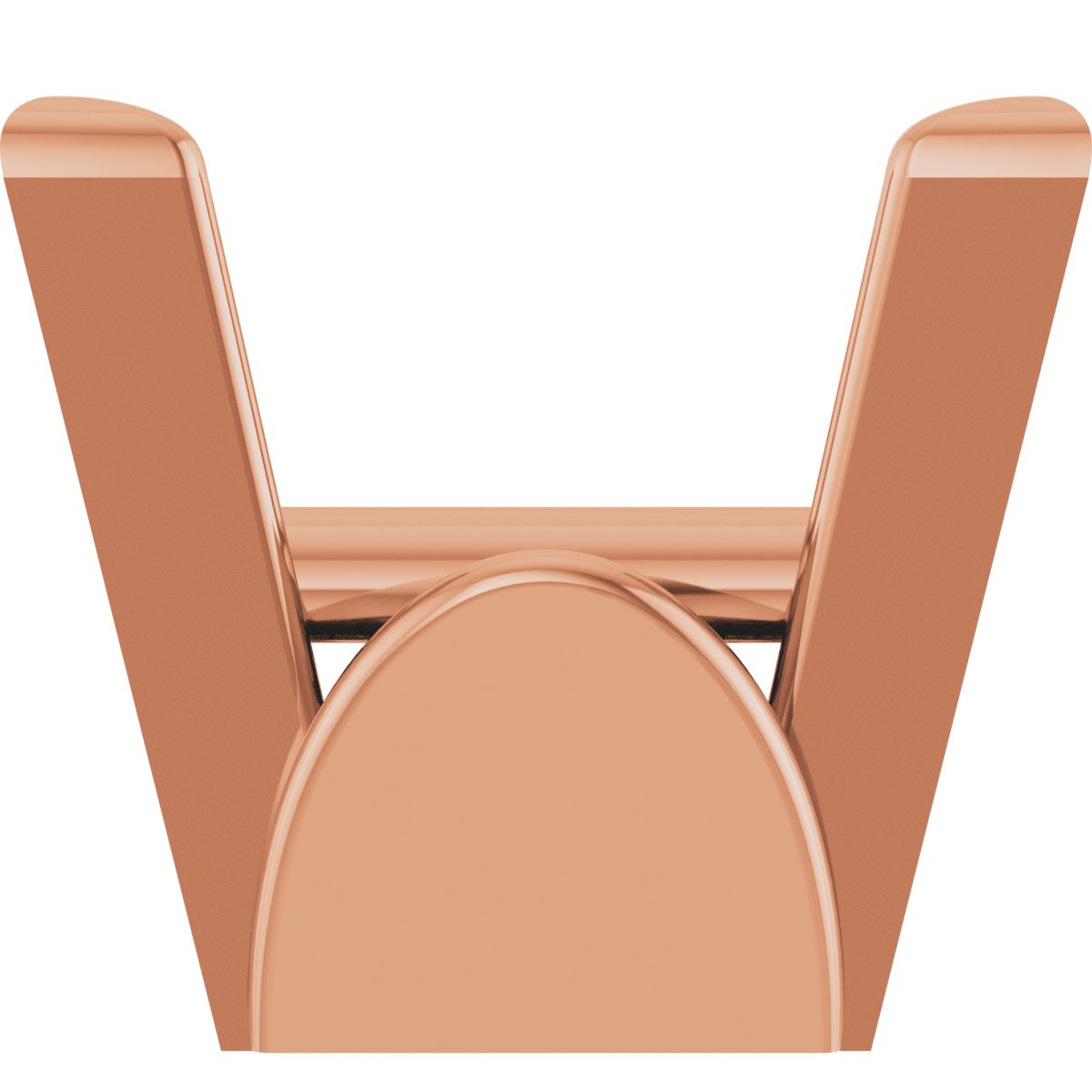 Contoured Base Shank Setting with Solder Pads