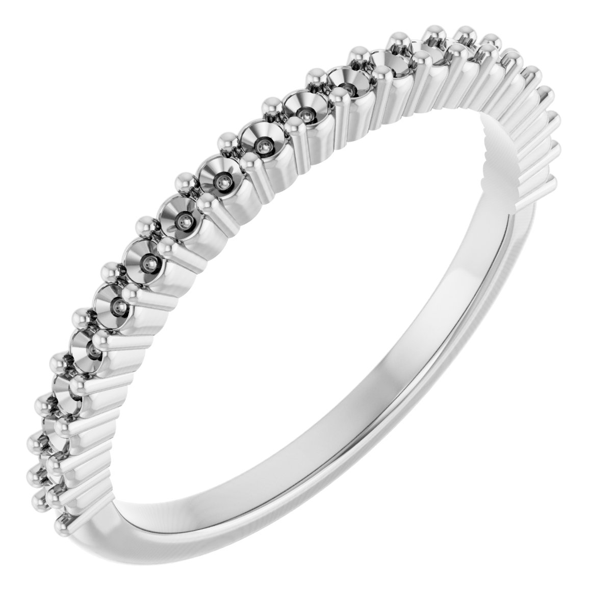 Band Mounting for 7x5 mm Oval Ring