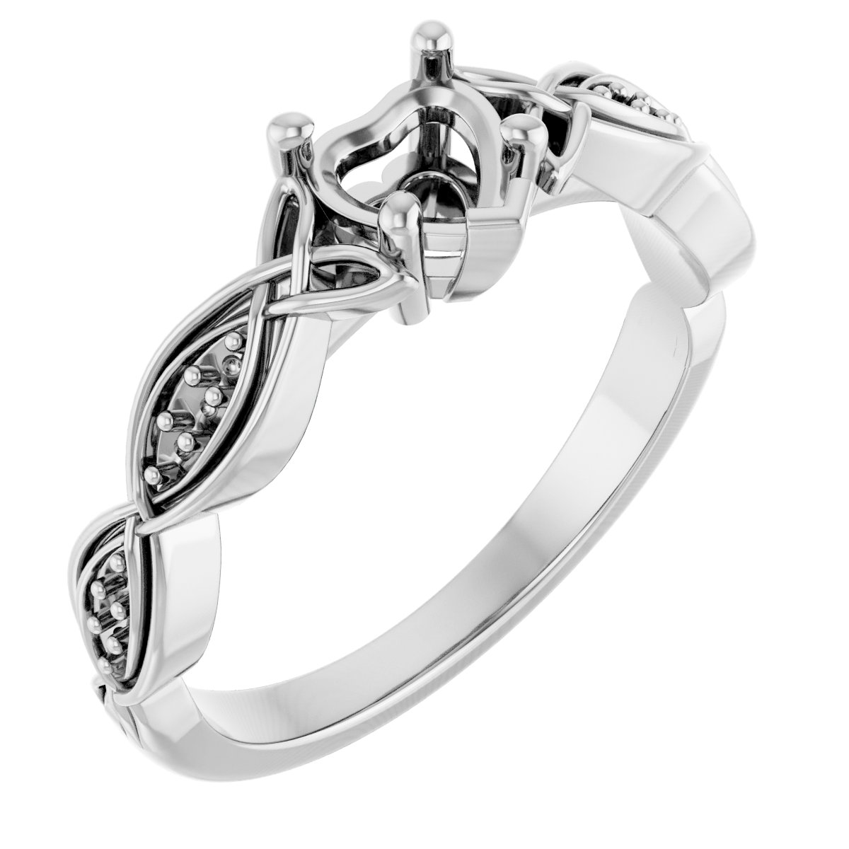 14k White Gold