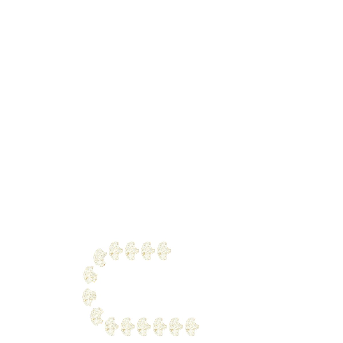 Alternative view of Accented Paperclip-Style Necklace or Center