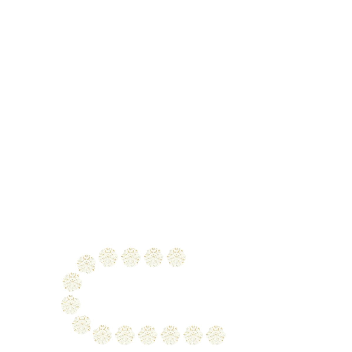 Accented Paperclip-Style Necklace or Center