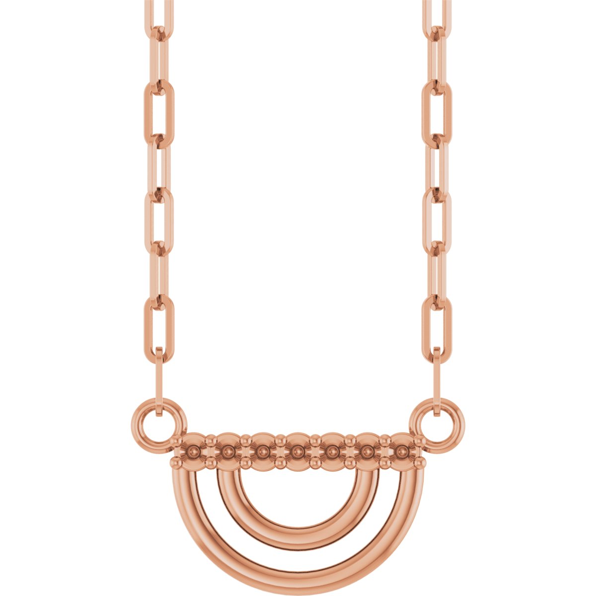 Accented Arch Necklace or Center