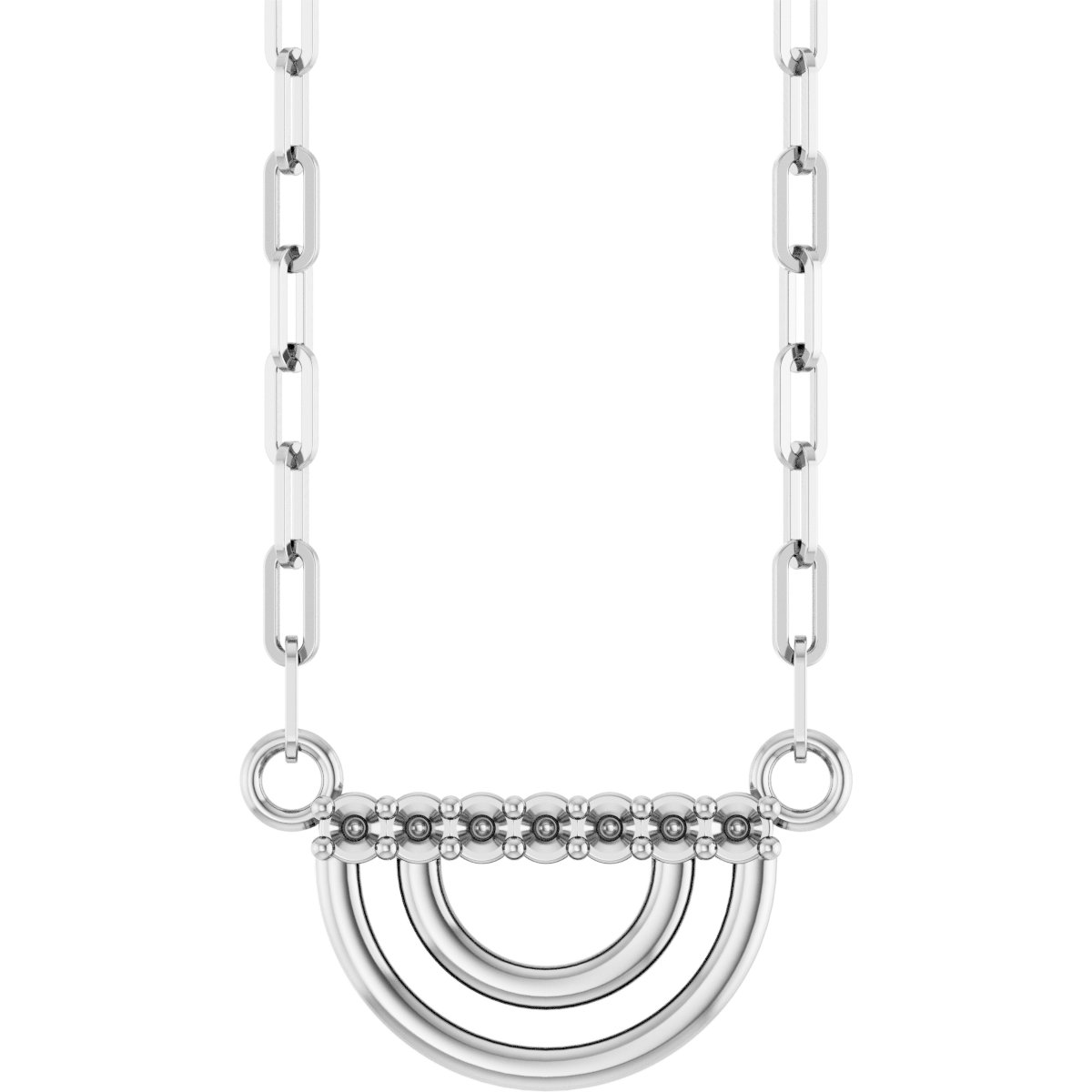 Accented Arch Necklace or Center