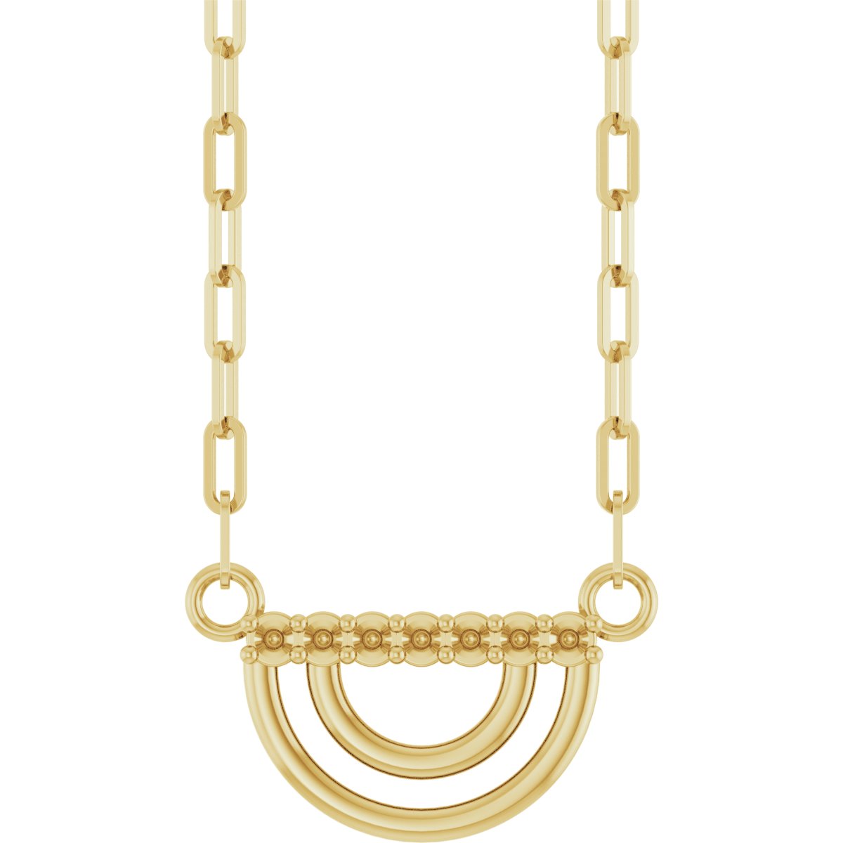 Accented Arch Necklace or Center