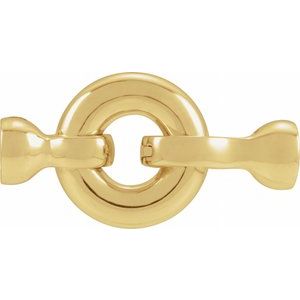 SOENNECKEN　Bijou　万年筆　14K　金属キャップ 14K Yellow Gold Fold Over Clasp with Tie Bar End Caps | Stuller