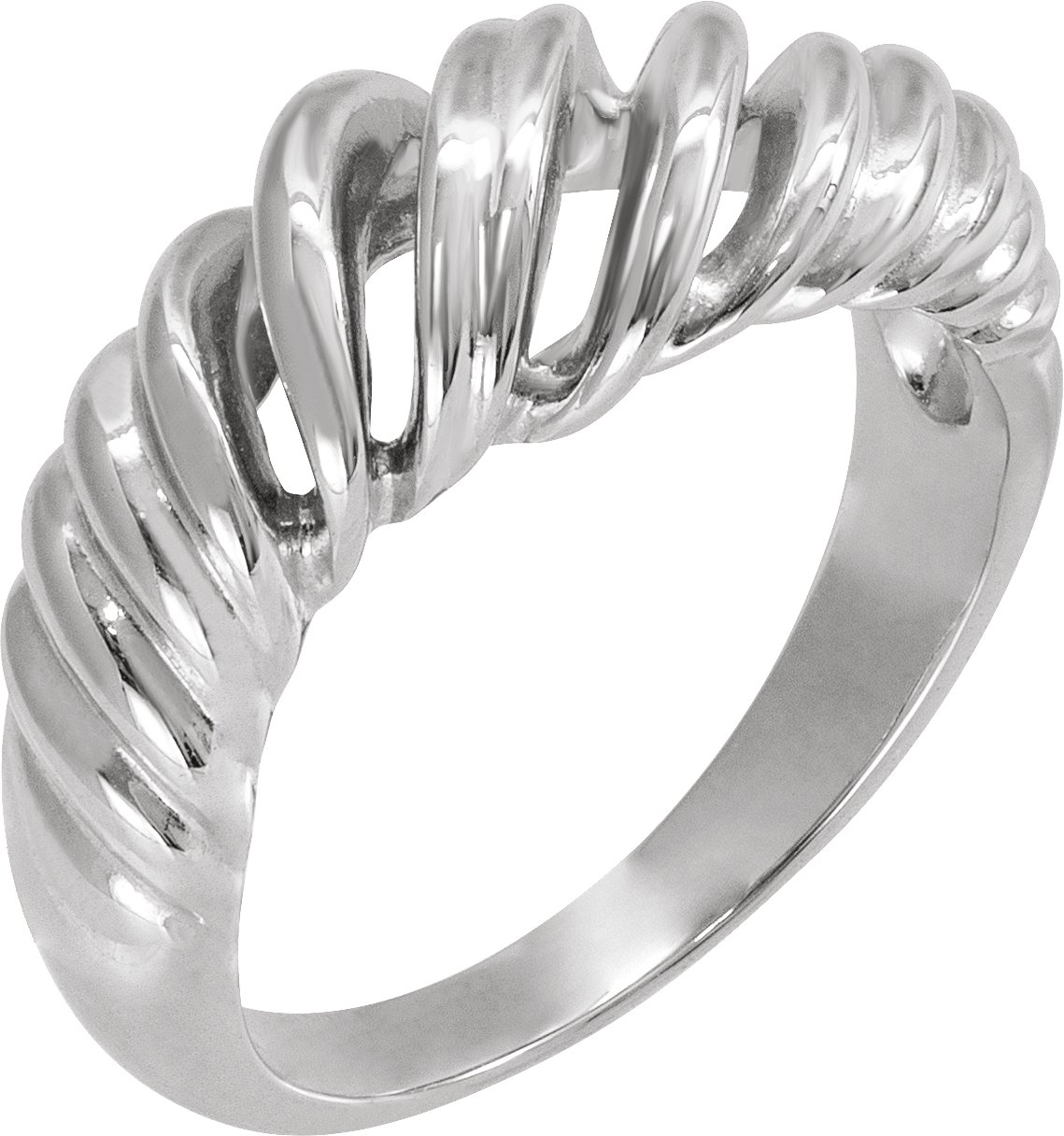 Sterling Silver Wrap Dome Ring
