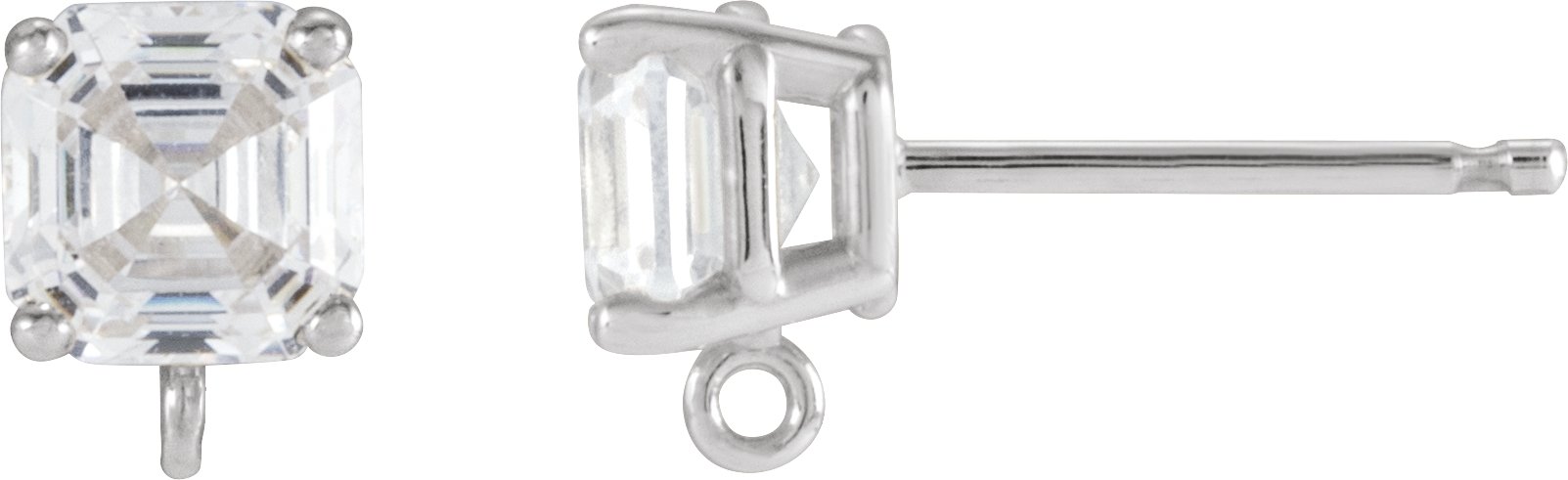 Basket Stud Earring Top