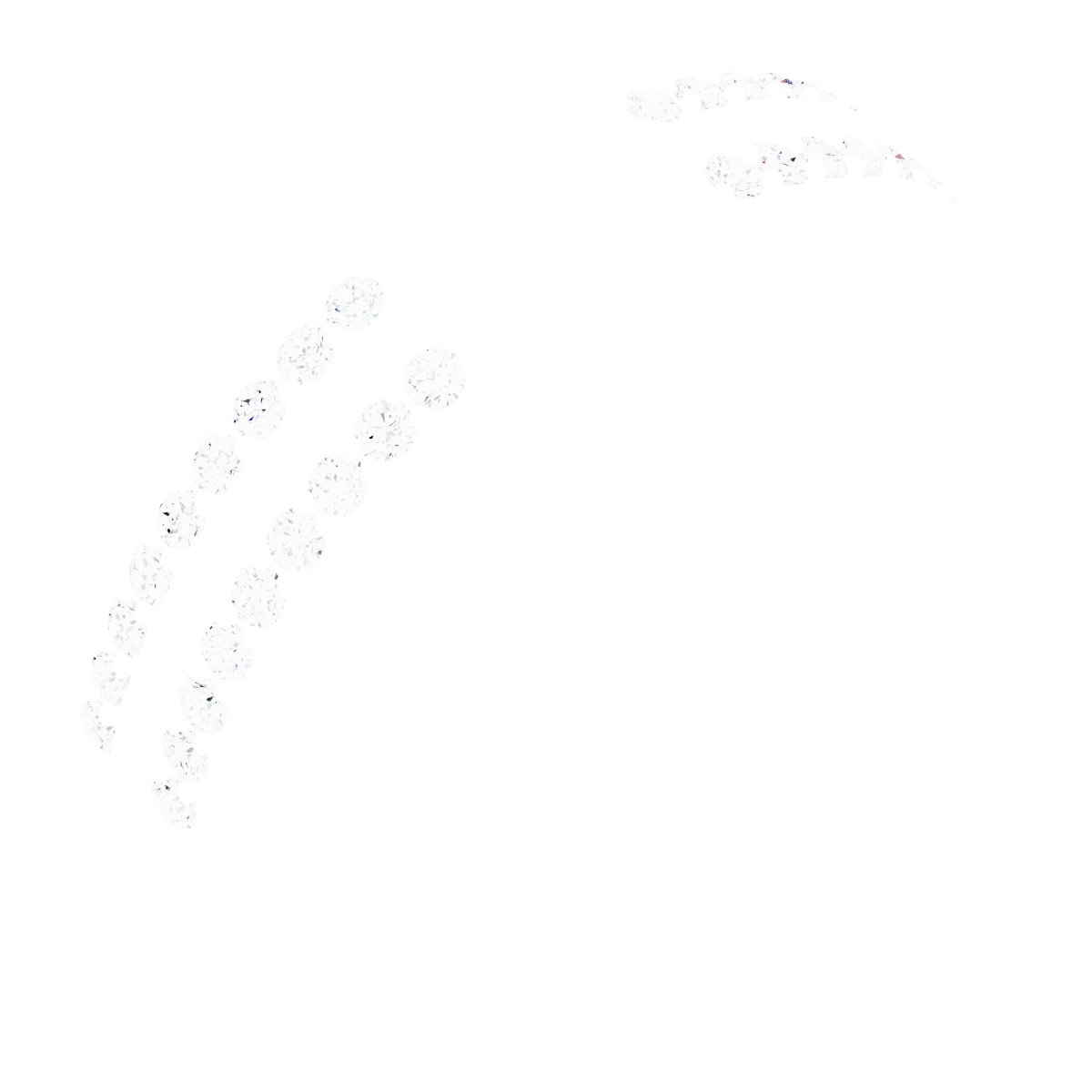 1/2 CTW Natural Diamond Band – 14K White Gold