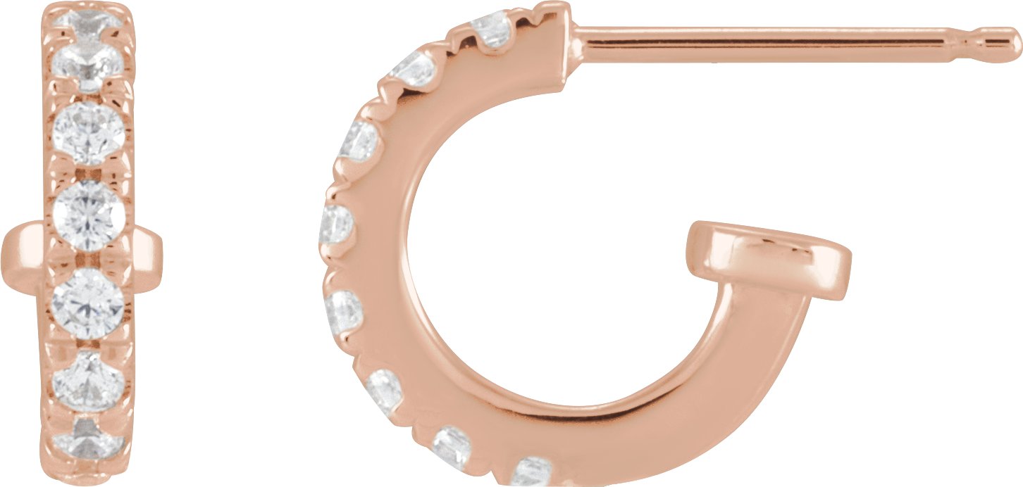 Accented Hoop Earring Top
