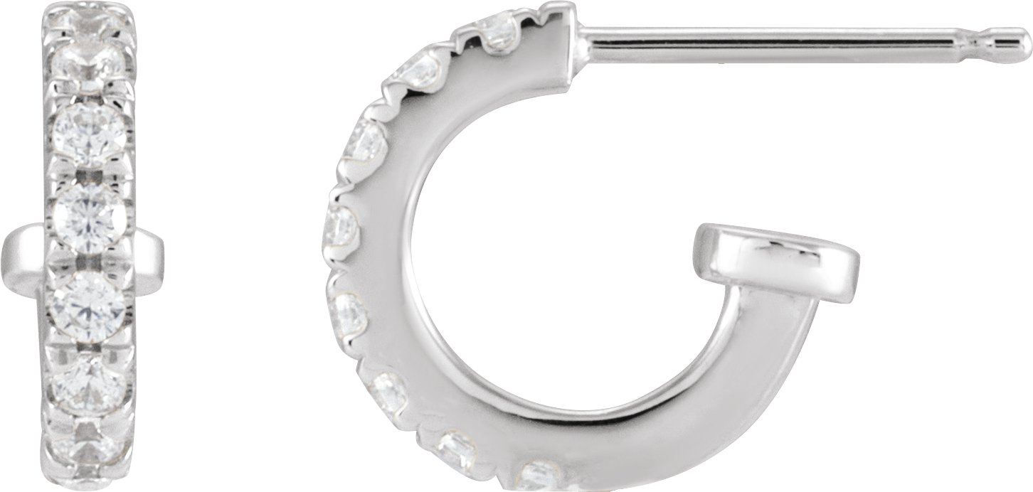 Accented Hoop Earring Top