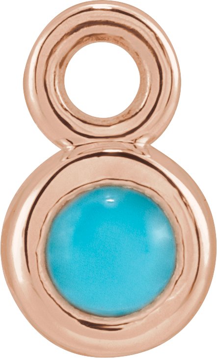 Bezel-Set Cabochon Dangle