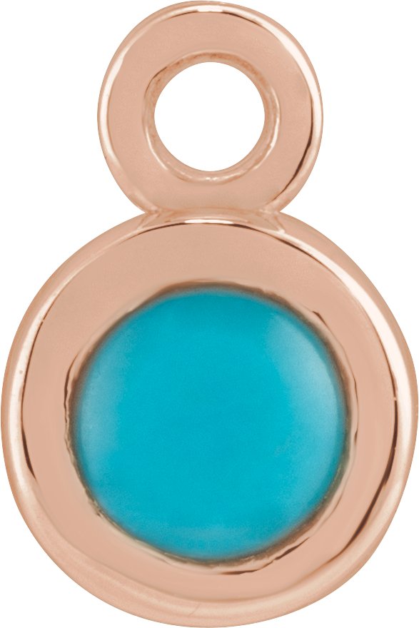 Bezel-Set Cabochon Dangle