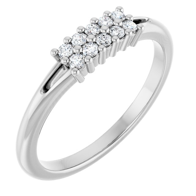 14k White Gold