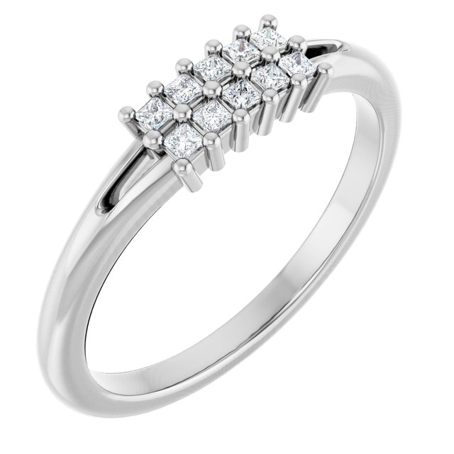 14k White Gold