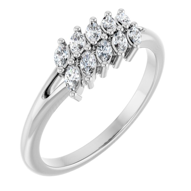 14k White Gold
