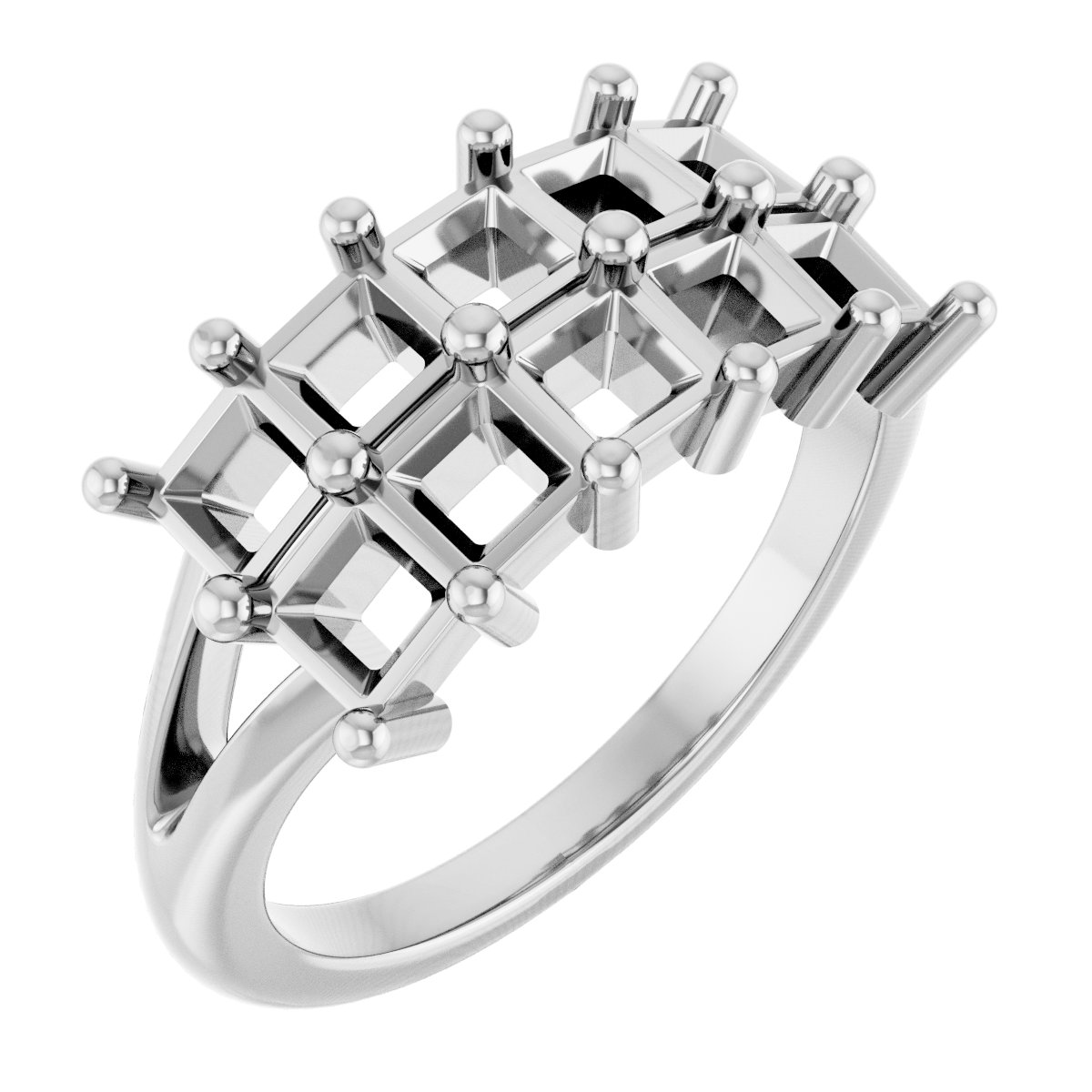 Double Row Anniversary Band