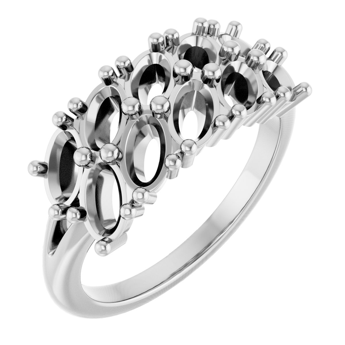 Double Row Anniversary Band