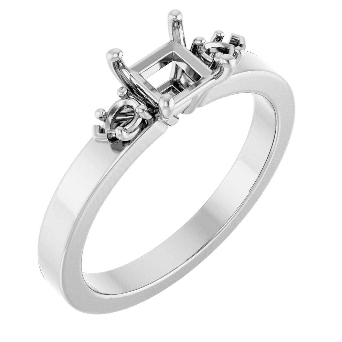Three-Stone Engagement Ring