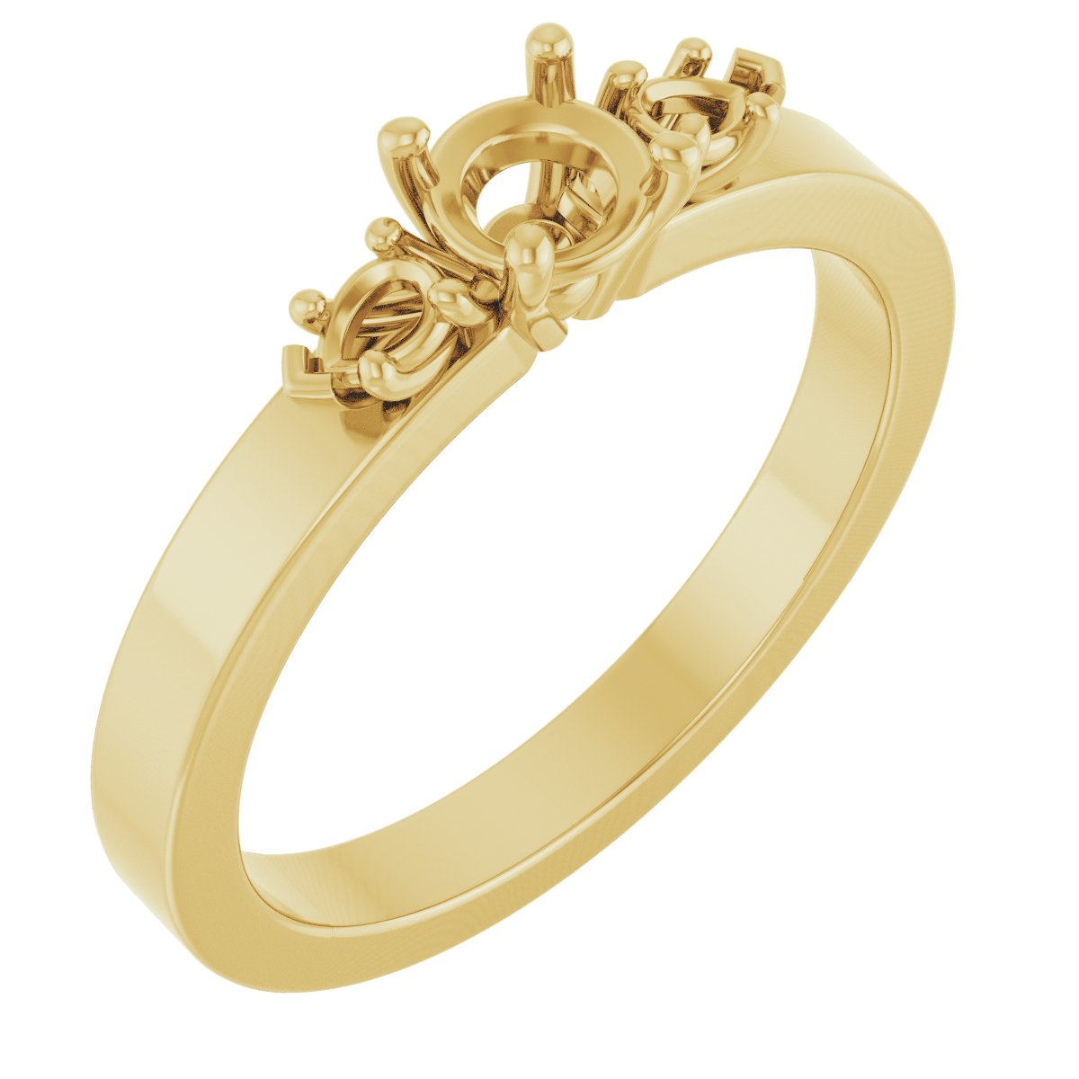 Three-Stone Engagement Ring