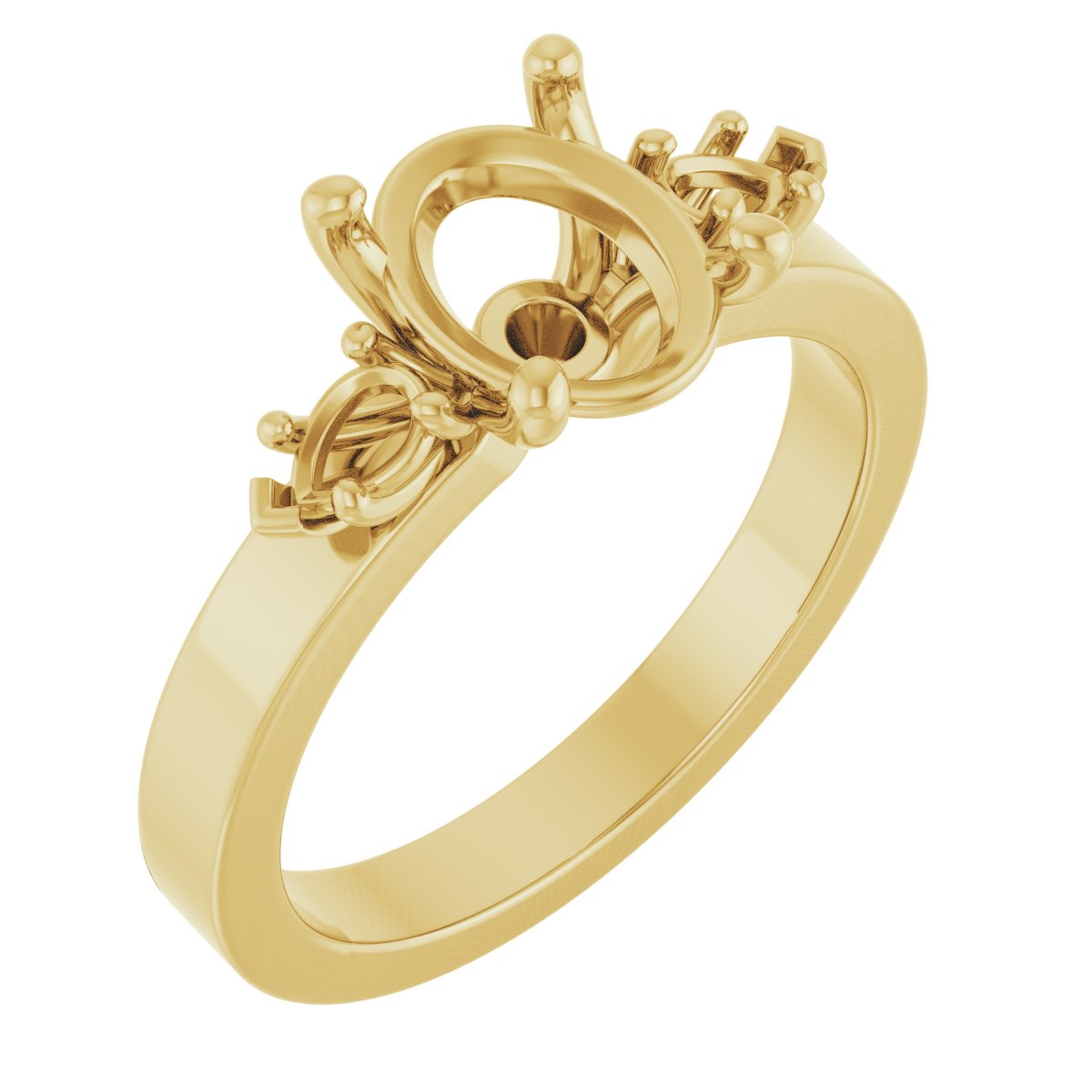 Three-Stone Engagement Ring