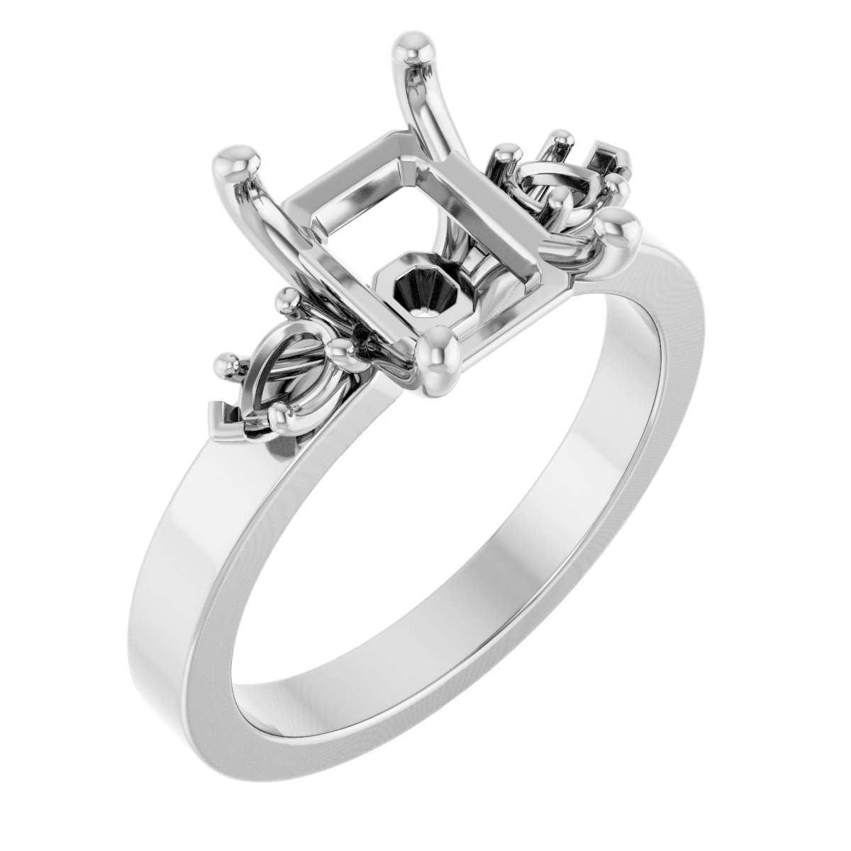 Three-Stone Engagement Ring
