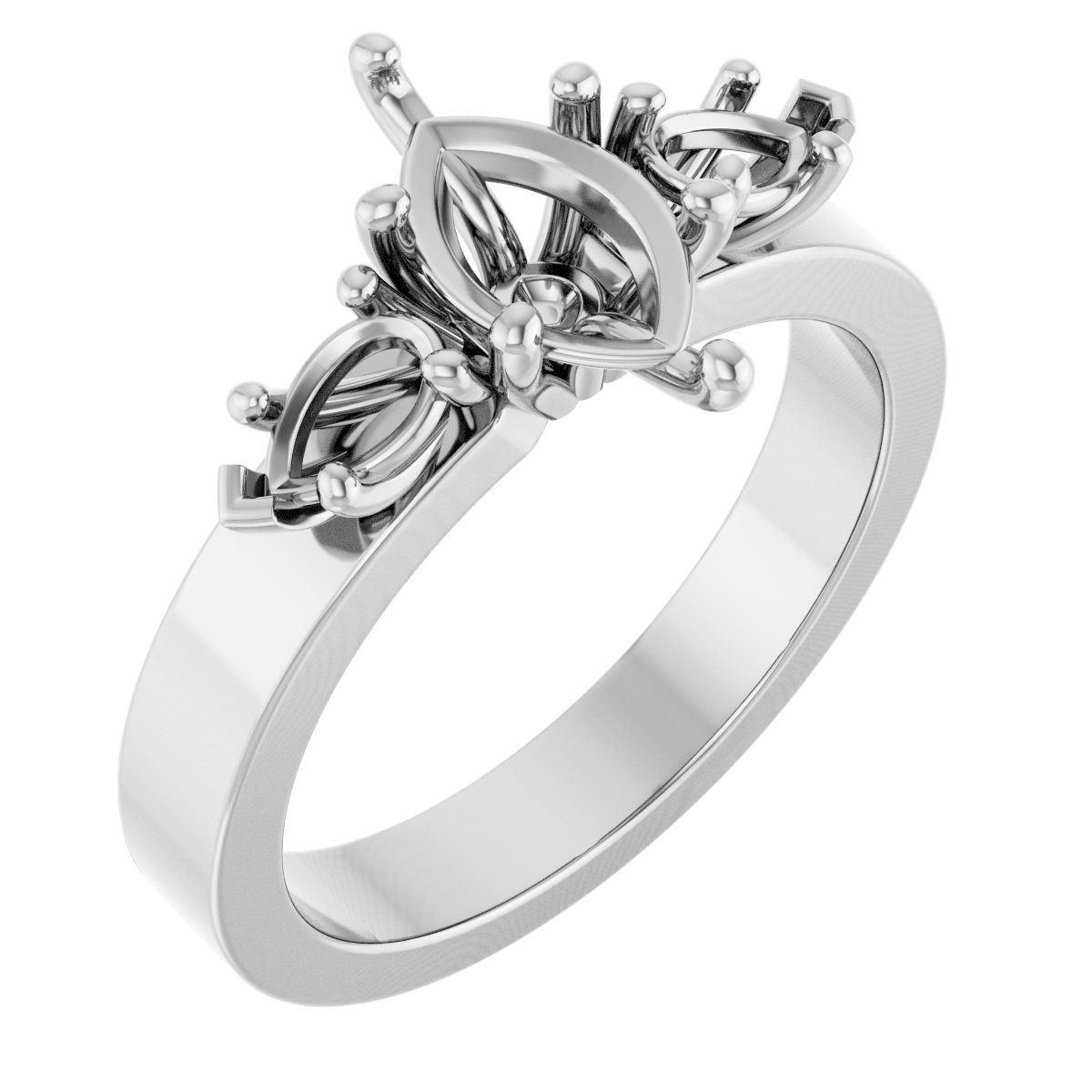 Three-Stone Engagement Ring