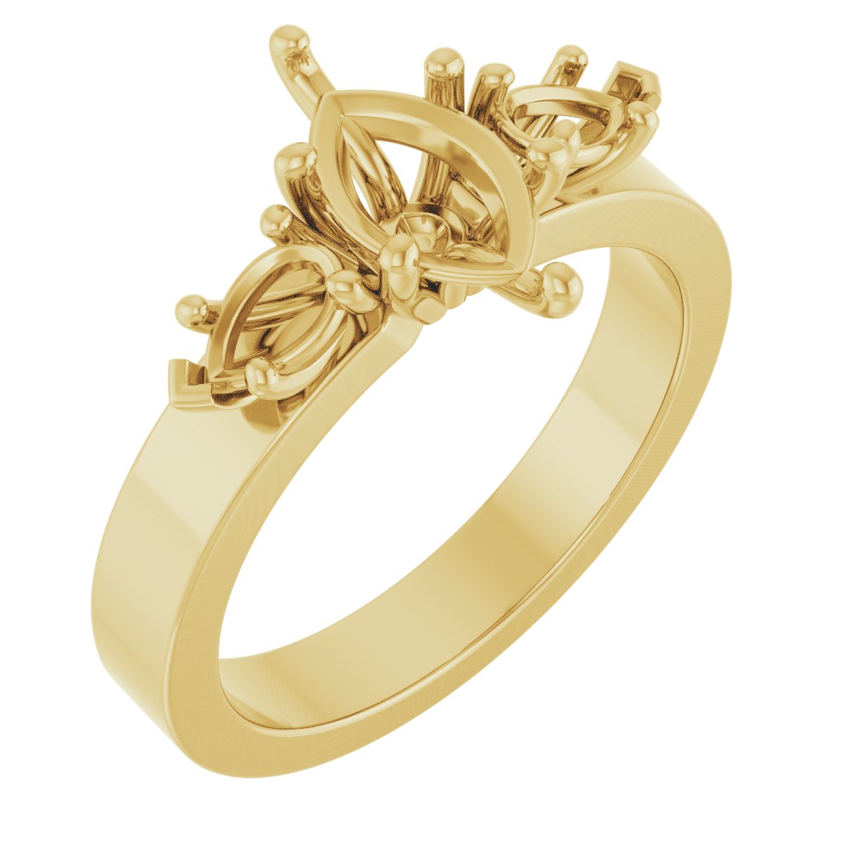 Three-Stone Engagement Ring