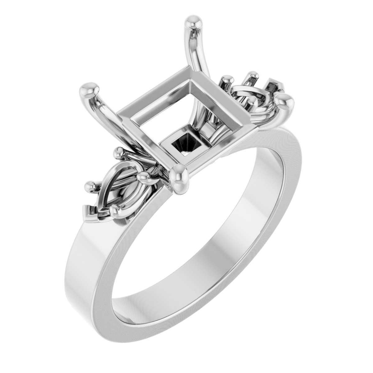 Three-Stone Engagement Ring