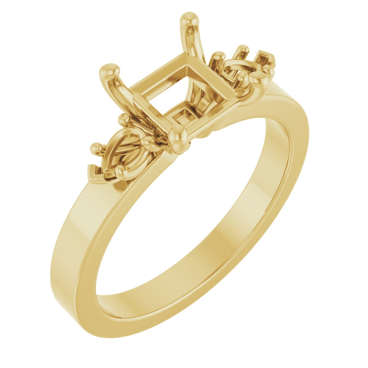 Three-Stone Engagement Ring