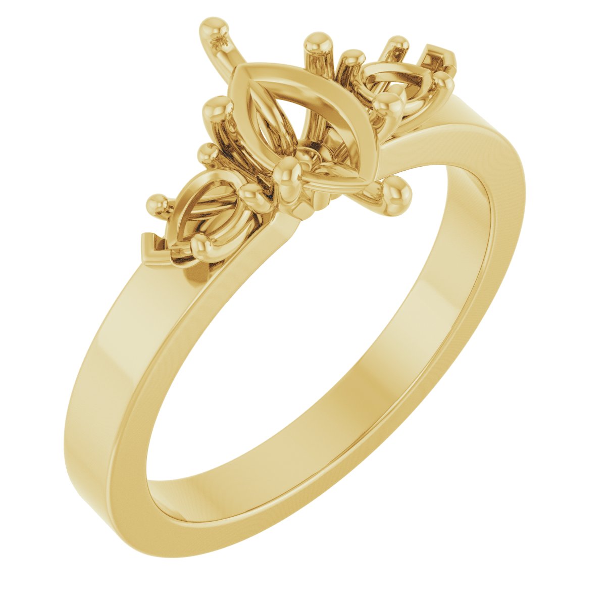 Three-Stone Engagement Ring