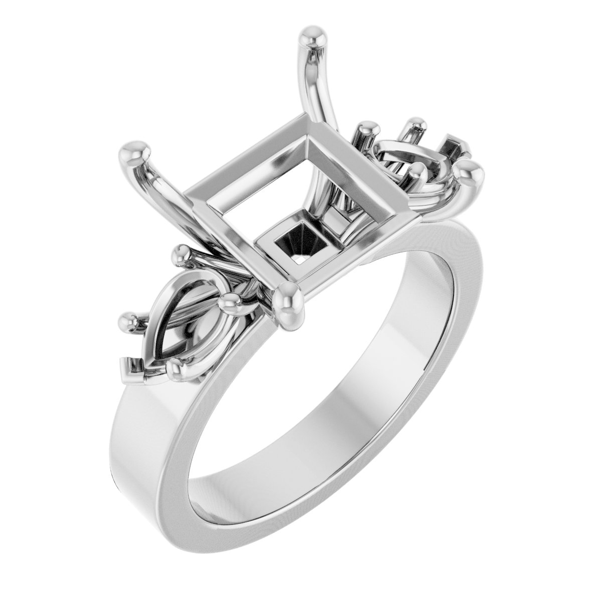 Three-Stone Engagement Ring