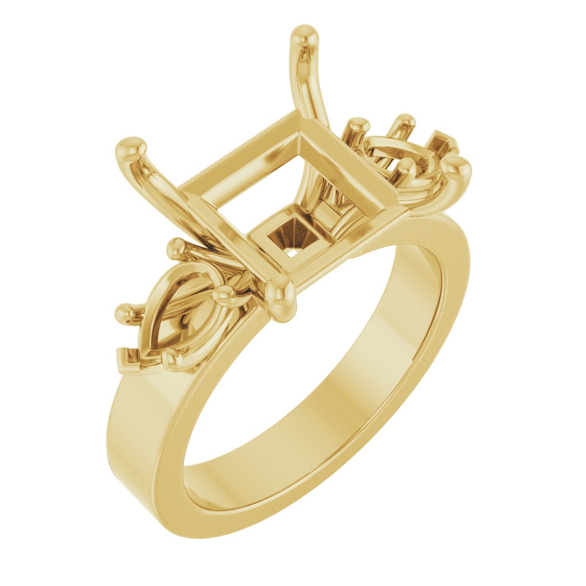 Three-Stone Engagement Ring