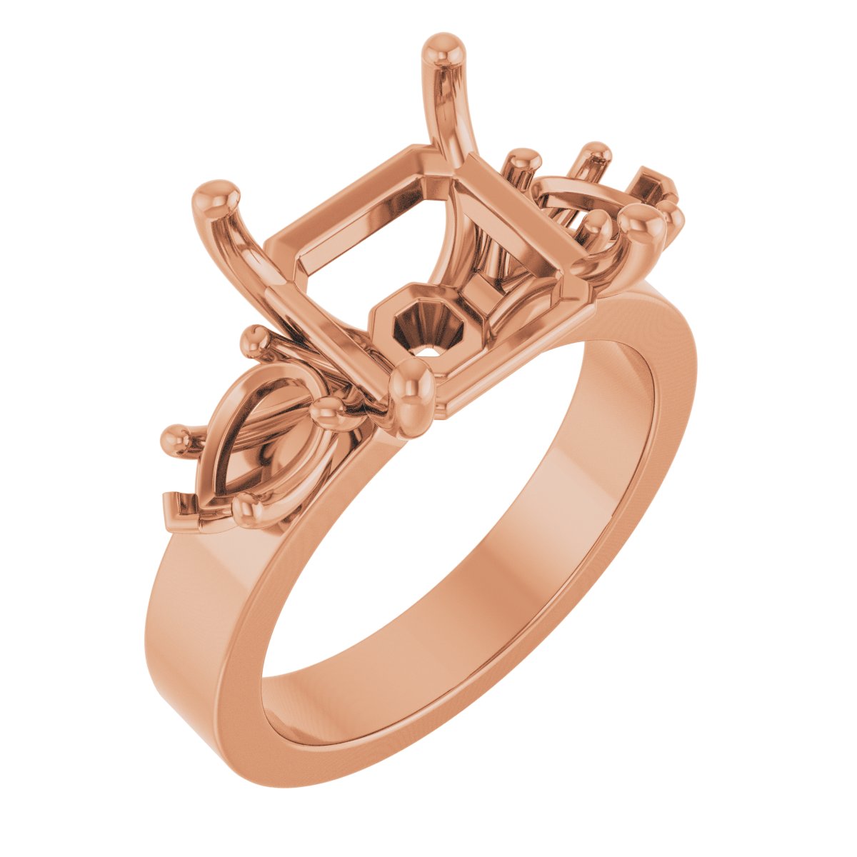Three-Stone Engagement Ring