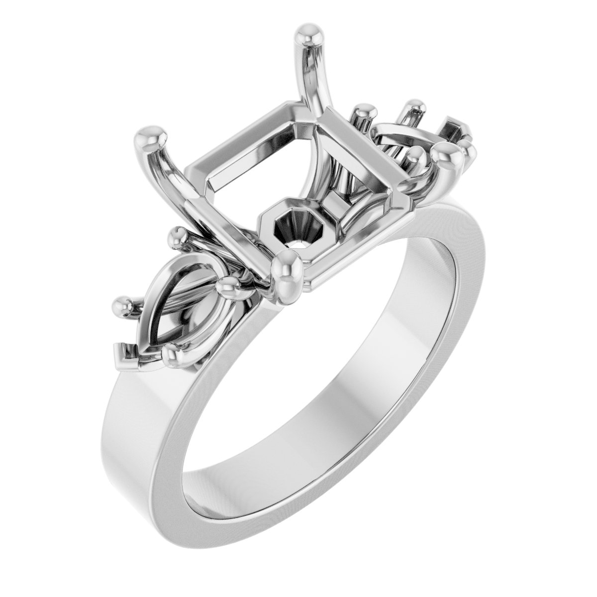 Three-Stone Engagement Ring