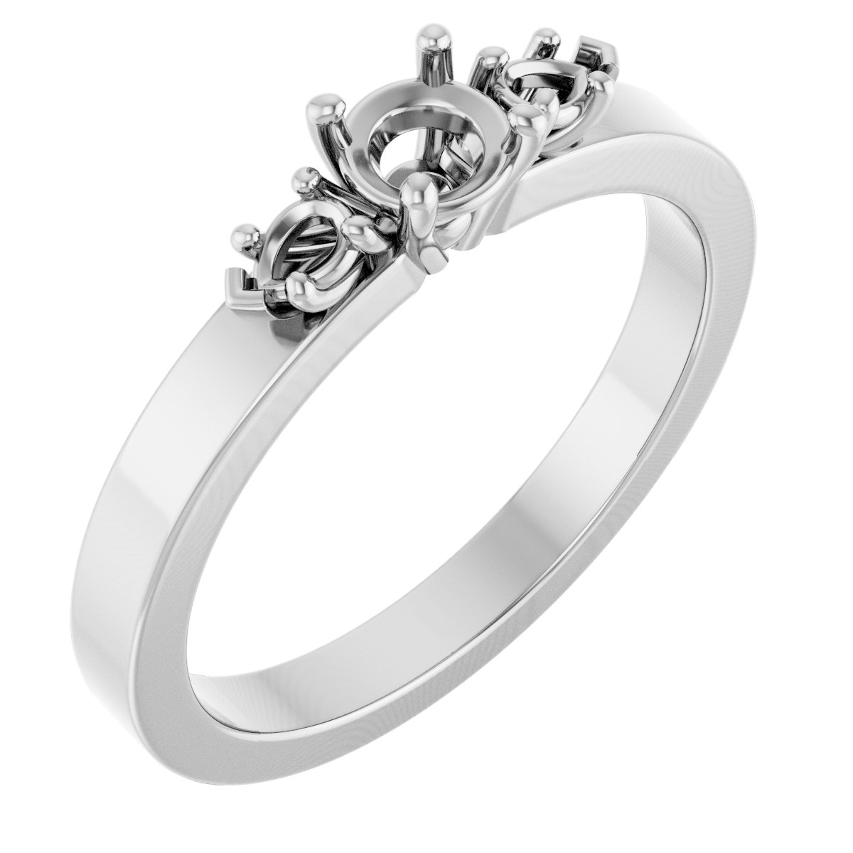 Three-Stone Engagement Ring